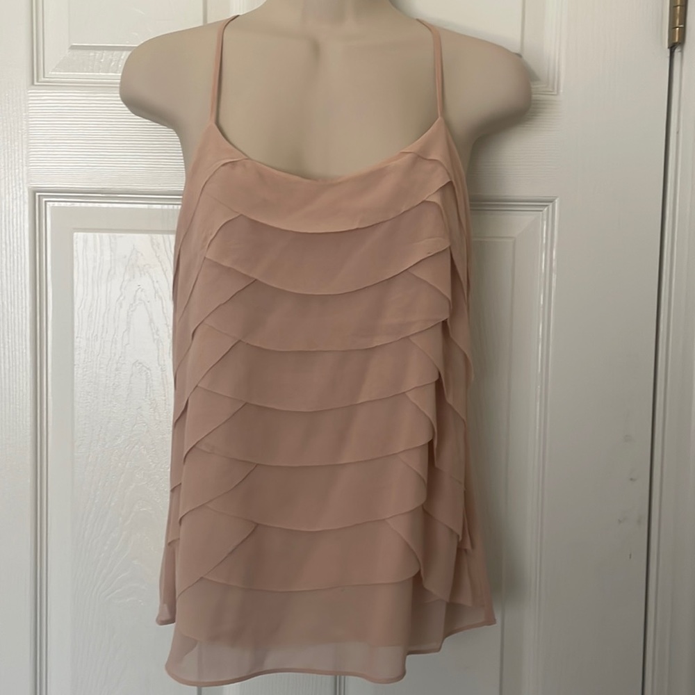 Naked Zebra Racerback Top Size S